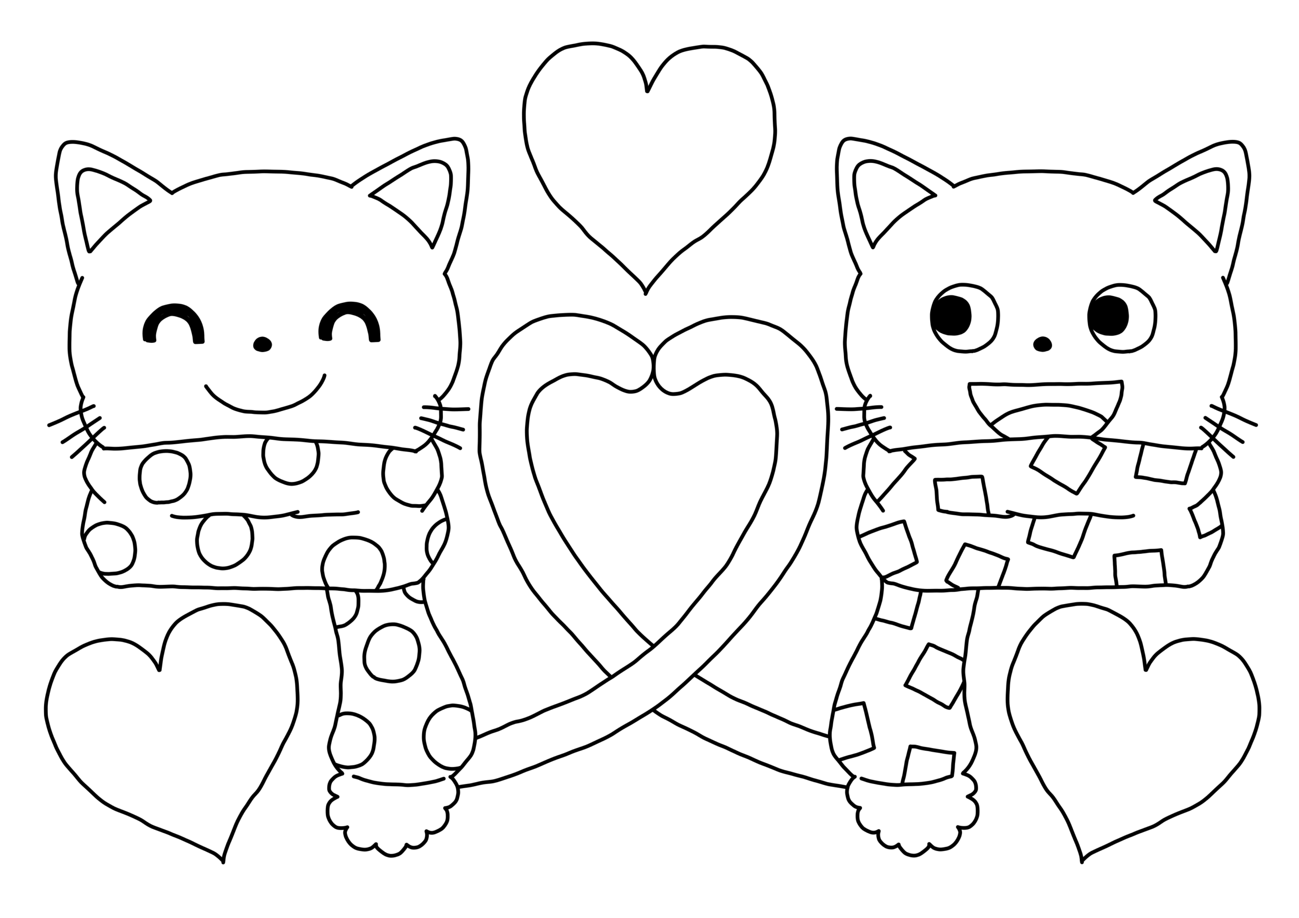 【ほいくnote】2月_ぬりえ3
